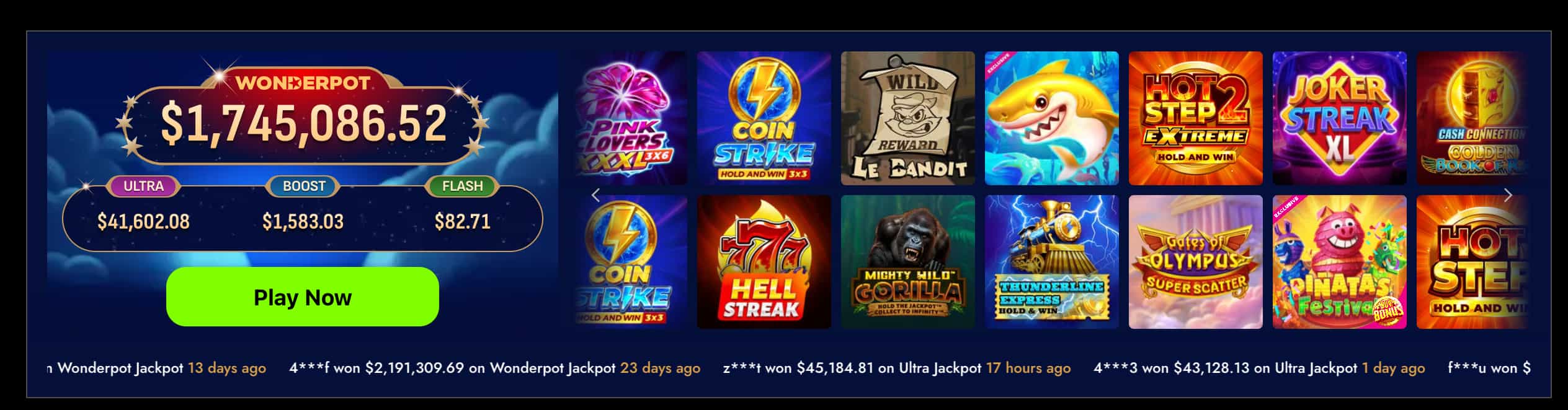 Spinit live dealer blackjack table with stake selector